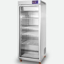 یخچال ایستاده تک درب شیشه ای 75سانت نوفراست